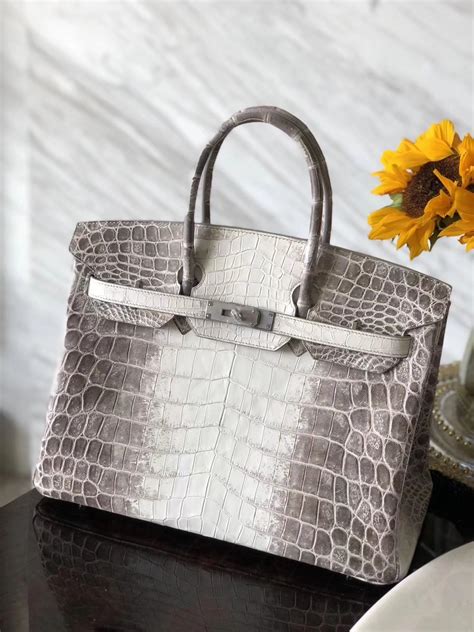 birkin himalayan crocodile hermes bag